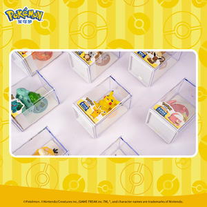 Nouvelles figurines <span class=keywords><strong>Pokémon</strong></span> <span class=keywords><strong>en</strong></span> PVC d'Anime Japonais, Pikachu, Cubone, Charmander, avec boîte <span class=keywords><strong>en</strong></span> acrylique - Product Image 4