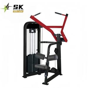 Machine à pulldown assis SK de qualité commerciale, équipement de musculation pour la renforcement des muscles du dos, machine à charge par plaques - Product Image 1