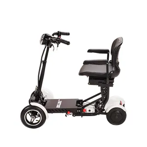 cruising on walking trails or driving around 4 wheel electric mobility scooter trotinette electrique