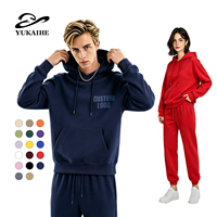 Sudadera con Capucha YKH 220GSM 100% Poliéster, Personalizable con Logotipo, Estilo Urbano, Unisex, para Hombre, Tejido de Felpa de Alta Calidad