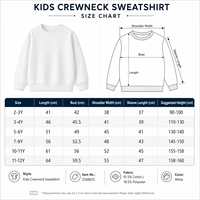 Sweat-shirt à col rond personnalisé pour enfants, en coton mélangé doux, pull uni pour jeunes, impression multicolore, prêt à l'emploi, OEM, faible MOQ