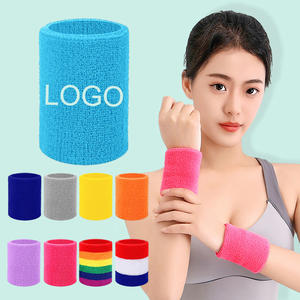 12 parça Mini ince erkekler kadınlar kaymaz bileklik elastik 12 paket ter bantları spor pamuk Yoga koşu egzersiz - Product Image 3