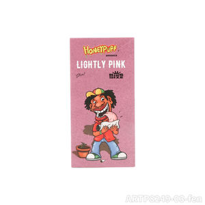 Honeypuff 110mm Kingsize Natural Pink Wood Pulp <b>Rolling</b> Paper with Filter Tips – New Design Bulk Custom Smoking Accessories - Product Image 3