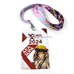 Regalo promocional Impresión de sublimación a todo color Correa para el cuello Cordones de poliéster con logotipo Insignia de evento personalizado Cordón - Product Image 3