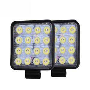 Nouveau design, phare de travail LED 5 pouces 48W 12V IP67, projecteur pour camion, tout-terrain, antibrouillard, phares avant, ajustement universel - Product Image 5