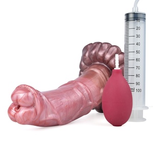 Squirting Ejaculating Silicone <b>Dildo</b> with Strong Hand Free Suction Cup Animal <b>Dildo</b> Large Anal Plug Sex Toy for Adult Men Women - Product Image 2