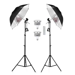 2x3M Softbox con bombilla LED 50-70cm Kit de iluminación de fotografía para accesorios de estudio fotográfico