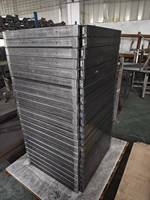Vente en gros de mobilier commercial moderne pour cadres, table de poste de travail modulaire en L, composants de cadre et de pieds personnalisables, finition poudrée