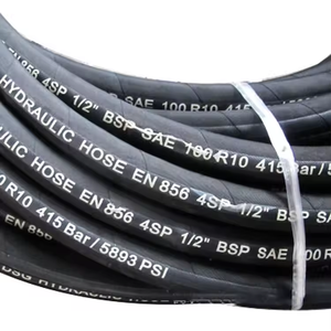 OEM NBR 유압 고무 호스 1/<span class=keywords><strong>2</strong></span>인치 1/4인치 3/8인치 SAE 표준 내유성 호스 공장 맞춤 서비스 - Product Image 1