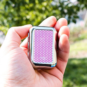 Cinzeiro Portátil de Bolso Sem Fumaça para Charutos, Mini Extintor de Cigarros, Design Minimalista Quadrado em Alumínio para Viagens, Atividades ao Ar Livre, Carro e Hotel - Product Image 5