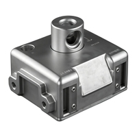 Service de pièces moulées sur mesure par procédé de cire perdue, usinées CNC, pour corps de vanne hydraulique en acier inoxydable, moulage par sol de silice OEM