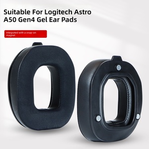 For Logitech Astro A50 A40 Gen4 A50X Ear Cushion Ear <b>Pads</b> Replacement Magnetic Buckle Ice Cooling Gel Soft <b>Foam</b> Comfortable - Product Image 1