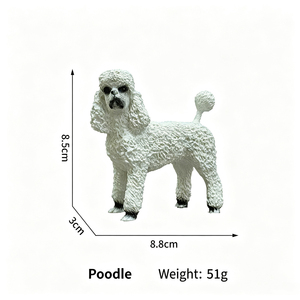 YIWUPOWER Modèle Animal de Simulation Chien Chat Caniche Shiba Inu Golden Retriever Corgi Chat Siamese Chat Britannique à Poils Courts Ornement - Product Image 4
