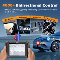 For IP900S OBD2 Scanner Car Diagnostic Tool Topology Map Bidirectional Test ECU Coding IMMO Key Programmer CAN FD DoIP 2 Years
