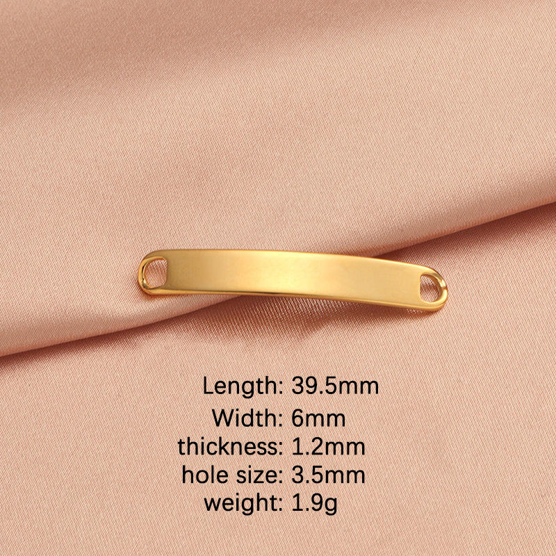 39.5*6mm Gold
