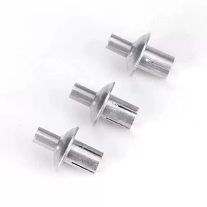 Rivets en acier inoxydable à tête plate, rivets ronds en aluminium, rivets à tête plate standard - Product Image 1