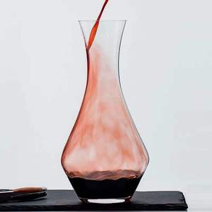 Decanter per Vino <span class=keywords><strong>Sandra</strong></span> Bohemia in Stile Europeo Italiano, Soffiato a Mano, Capacità 1,5L, Bicchieri <span class=keywords><strong>da</strong></span> Degustazione Lavabili in Lavastoviglie, Collezione Cristallo - Product Image 3
