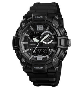 Skmei — montre <span class=keywords><strong>Chrono</strong></span> pour homme, classique, analogique, numérique, étanche, 1529 - Product Image 5