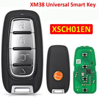 Clé télécommande intelligente universelle Xhorse VVDI XSCH01EN XM38 pour Chrysler, 4 boutons, puce 4D 8A, télécommande de voiture