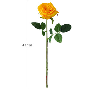 Rosas Artificiales <span class=keywords><strong>Ferran</strong></span> Rose, Flores de Seda Rosa Claro, Alta Simulación, Decoración para Bodas y Hogar - Product Image 5