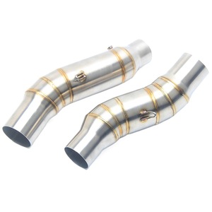 Tuyau d'échappement intermédiaire Kawasaki 51 mm en acier inoxydable courbé pour Z750 Z800 Z1000 Z900 ER6N GP - Product Image 5
