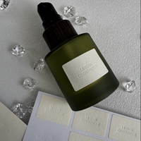 Étiquettes en papier spécial découpées sur mesure de forme irrégulière, autocollants de marque texturés de luxe peints à l'or pour emballages cadeaux