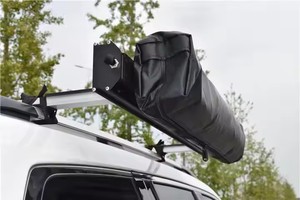 Tente de Douche Portable <span class=keywords><strong>4x4</strong></span> Tout-Terrain en Alliage d'Aluminium avec Fermeture Éclair, Auvent de Toilette, Imperméable Quatre Saisons, Montage Rapide Automatique - Product Image 3