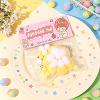 Jouet Squishy Patte de Grand Chat Floqué, Jouet Anti-Stress Mochi en TPR Non Collant, Jouet Kawaii Coloré pour Soulager le Stress, Idéal pour Collection ou Cadeau