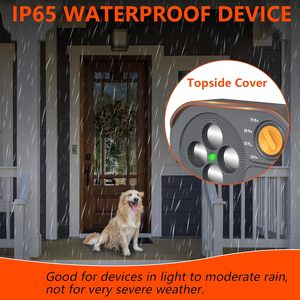 Nouvel appareil anti-aboiement ultrasonique rechargeable 2026 pour chiens, étanche IP65, 6 modes, portée de 75 pieds - Product Image 6