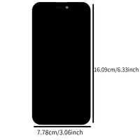 Écran LCD OEM direct usine pour iPhone 16 Plus 6,7 pouces – Affichage de téléphone portable à performance constante et commandes en gros