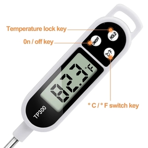 Termometro Alimentare TP300 Termometro Digitale <span class=keywords><strong>da</strong></span> Cucina <span class=keywords><strong>per</strong></span> Carne Cottura Alimenti Sonda BBQ Elettronico <span class=keywords><strong>per</strong></span> Forno Utensili <span class=keywords><strong>da</strong></span> Cucina - Product Image 3