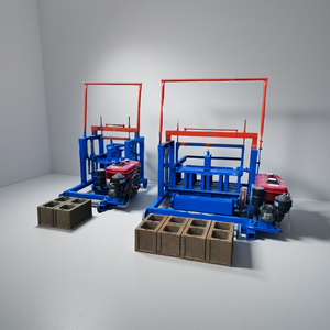 Máquina Móvil para Fabricar Bloques de 2-45 Piezas, Máquina para Fabricar Ladrillos de Alta Eficiencia para Países en Desarrollo - Product Image 1