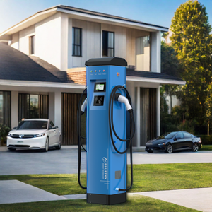 OCPP1.6 <b>Plug</b> and Charge Floor-mounted APP Control Screen <b>Wifi</b> RFID AC Car EV Charger Charging Stations - Product Image 5