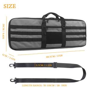 Estuche Impermeable para Arco de Fábrica BSCI, Bolsa para Arco Compuesto de Tela Cordura con Correa para el Hombro y Bolsillo para Flechas para Caza y Deportes al Aire Libre - Product Image 4