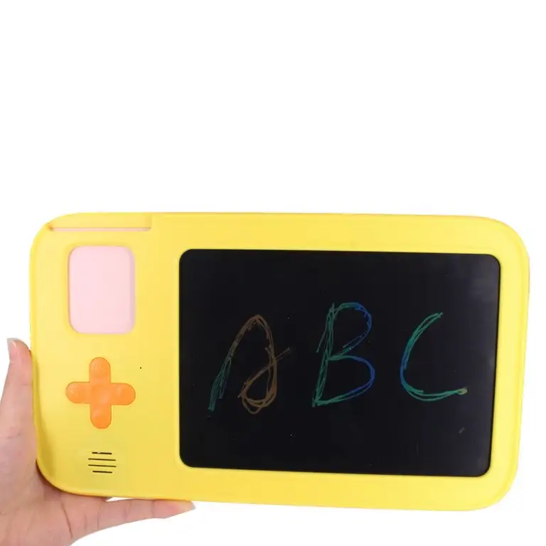 Teléfono para niños pequeños con pantalla táctil, juguete electrónico para aprender a escribir letras, tarjetas parlantes, tableta de escritura Lcd, máquina de aprendizaje