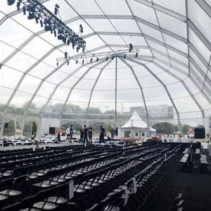 Salle de concert géante en plein air, lieu d'événements majeurs, structure géométrique en forme de polygone, arche ovale, tentes géantes permanentes pour festivals de musique et discothèques, 1000 places - Product Image 2