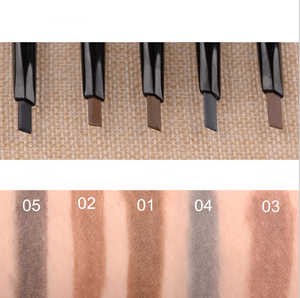 VV-33 Etichetta Personalizzata Matite Per Sopracciglia Sottile Impermeabile Private Label Triangolo Matita di Sopracciglio Con La Spazzola Per Eye Brow - Product Image 4