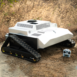 Industrial DIY Grade <b>Remote</b> Control Cordless Robot <b>Flail</b> Lawn <b>Mower</b> Smart 4-Stroke Self Propelled 60 Degree Slope Trimmer - Product Image 1