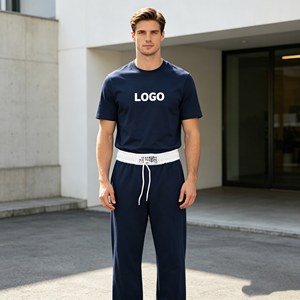 Camiseta para hombre personalizada de alta calidad con serigrafía desgastada, bordado, oversize, 100% algodón tejido, 260 gramos. - Product Image 2
