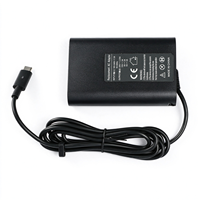 Pengisi Daya USB C PD 65W Adaptor Daya Tipe C 20V 3,25A PD 3.0 Adaptor Desktop Pengisian Cepat Laptop Tablet Ponsel