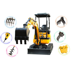 <b>Powerful</b> Multi Purpose Track R328 Compact Hydraulic Crawler Excavator 25kw for Forestry <b>Brush</b> Clearing Stump Grinding - Product Image 6