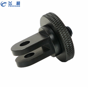 ขาตั้งกล้องแอคชั่น Feichao แบบปรับได้ 1/4 นิ้ว ทำจากอลูมิเนียมอัลลอย สำหรับ GoPro Insta360 X5 พร้อมอะแดปเตอร์ขาตั้งกล้องขนาดเล็ก - Product Image 1