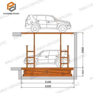 कार लिफ्ट पार्किंग उपकरण कैंची प्रकार कार लिफ्ट मंच पार्किंग प्रणाली - Product Image 6