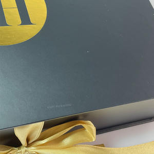 Caja Abierta Negra Personalizable con Inserto de Satén de Seda para Pelucas, Ideal para Exhibición en Tiendas de Pelucas, Empaque de Regalos o Marca - Product Image 6