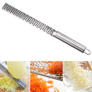 18 Nieuwe Roestvrij Citroen Kaas Groente Zester râpe Dunschiller trancheur <span class=keywords><strong>cuisine</strong></span> outil Gadgets Fruit Groente Chopper - Product Image 4