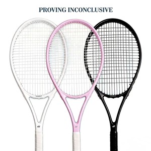 Ventes chaudes - <span class=keywords><strong>Raquette</strong></span> <span class=keywords><strong>de</strong></span> <span class=keywords><strong>tennis</strong></span> professionnelle en fibre <span class=keywords><strong>de</strong></span> carbone <span class=keywords><strong>de</strong></span> 27 pouces pour les sports <span class=keywords><strong>de</strong></span> plein air, avec poignée en bois <span class=keywords><strong>et</strong></span> filet en nylon - Product Image 3
