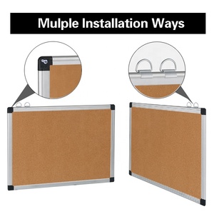 Tùy Chỉnh 60X90Cm Khung Nhôm Bảng Thông Báo Vải Treo Tường Tin Nhắn Nút Chai Hội Đồng Quản Trị Của Nhà Máy Tùy Chỉnh Kích Thước Bảng Thông Báo - Product Image 3