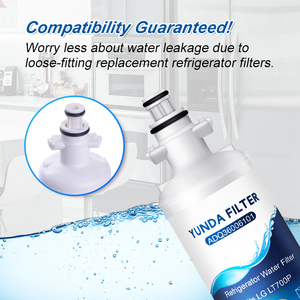 Bộ Lọc Nước Tủ Lạnh 6 Tháng 1500 Gallon Than Hoạt Tính YUNDA 6 Tháng/1500 Gallon, Phụ Thuộc Vào Hướng Dẫn Sử Dụng Chất Lượng Nước - Product Image 4