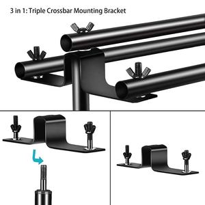 Support de fond réglable 3 en 1 pour Studio Photo et vidéo, Triple barre de croisé, très robuste - Product Image 5