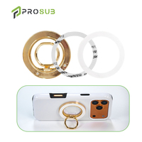Support magnétique pour sublimation PRH-01, métal de haute qualité, couleur classique or et argent